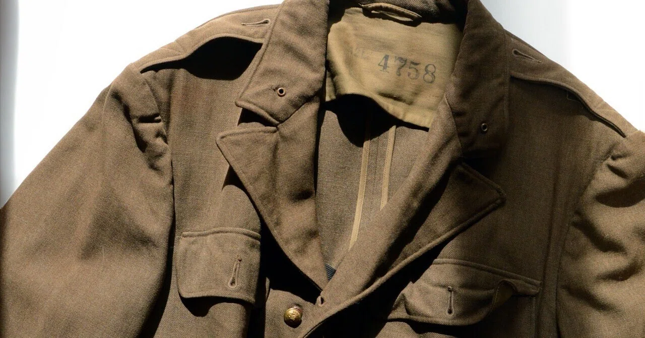 戦後日本に渡った40s US ARMYオフィサージャケット｜チェンジボタンに