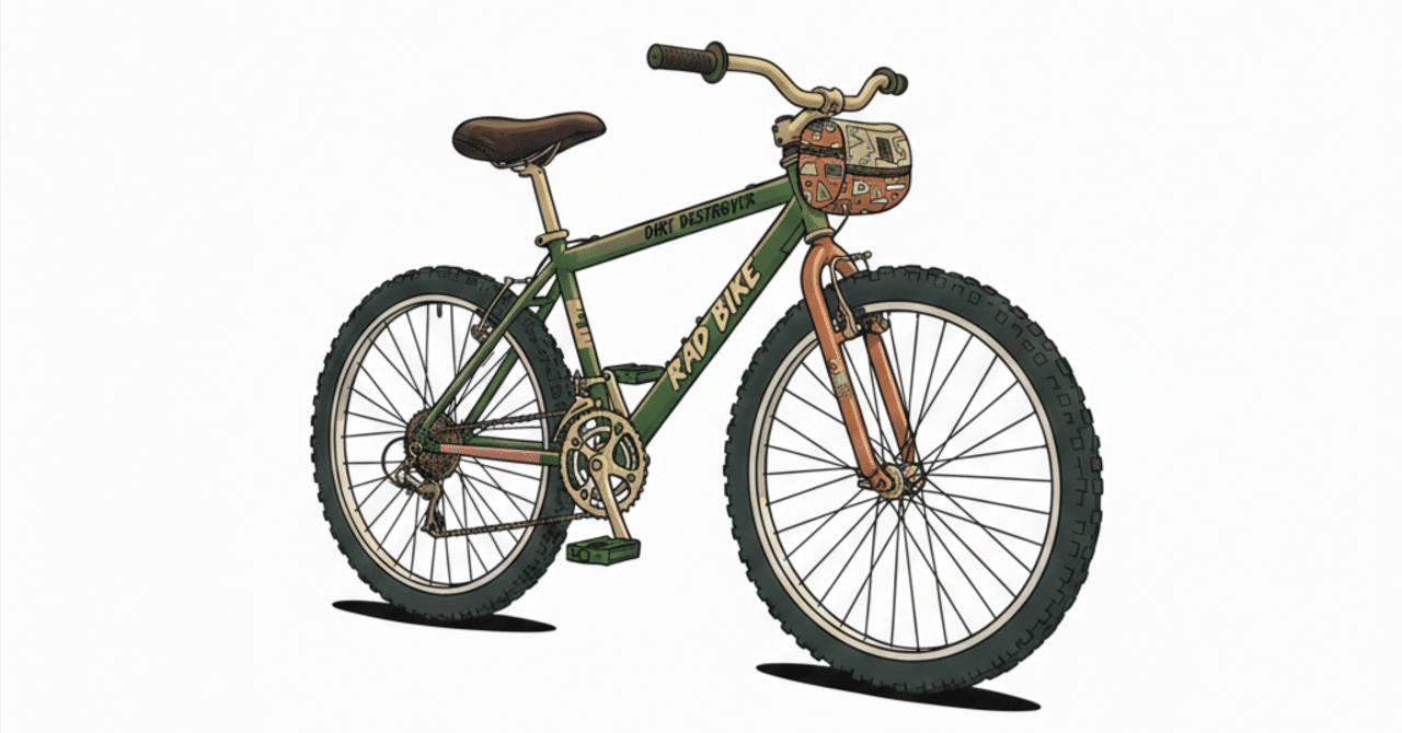 90年代の名機を蘇らせる。オールドMTBの「フロントシングル化