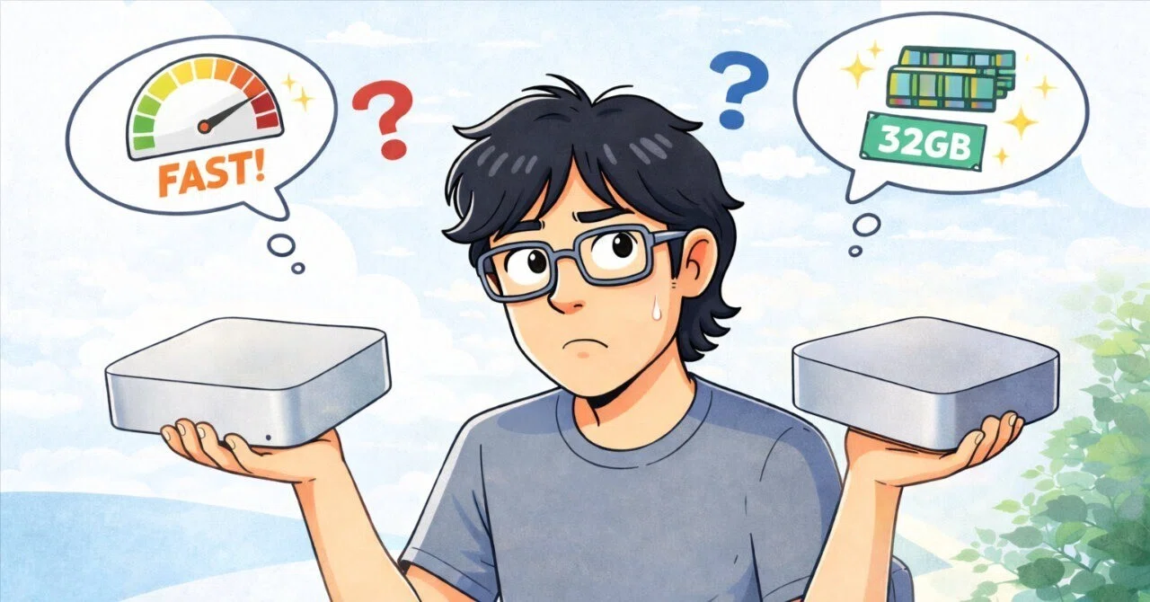 OpenClaw を動かすための Mac mini 選び。 よくわからないまま悩んで
