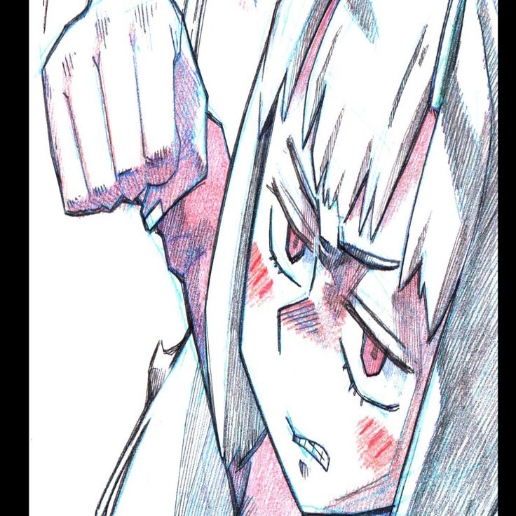 トゲのある彼女②イラスト。オリジナルキャラクター作り2026・02・10