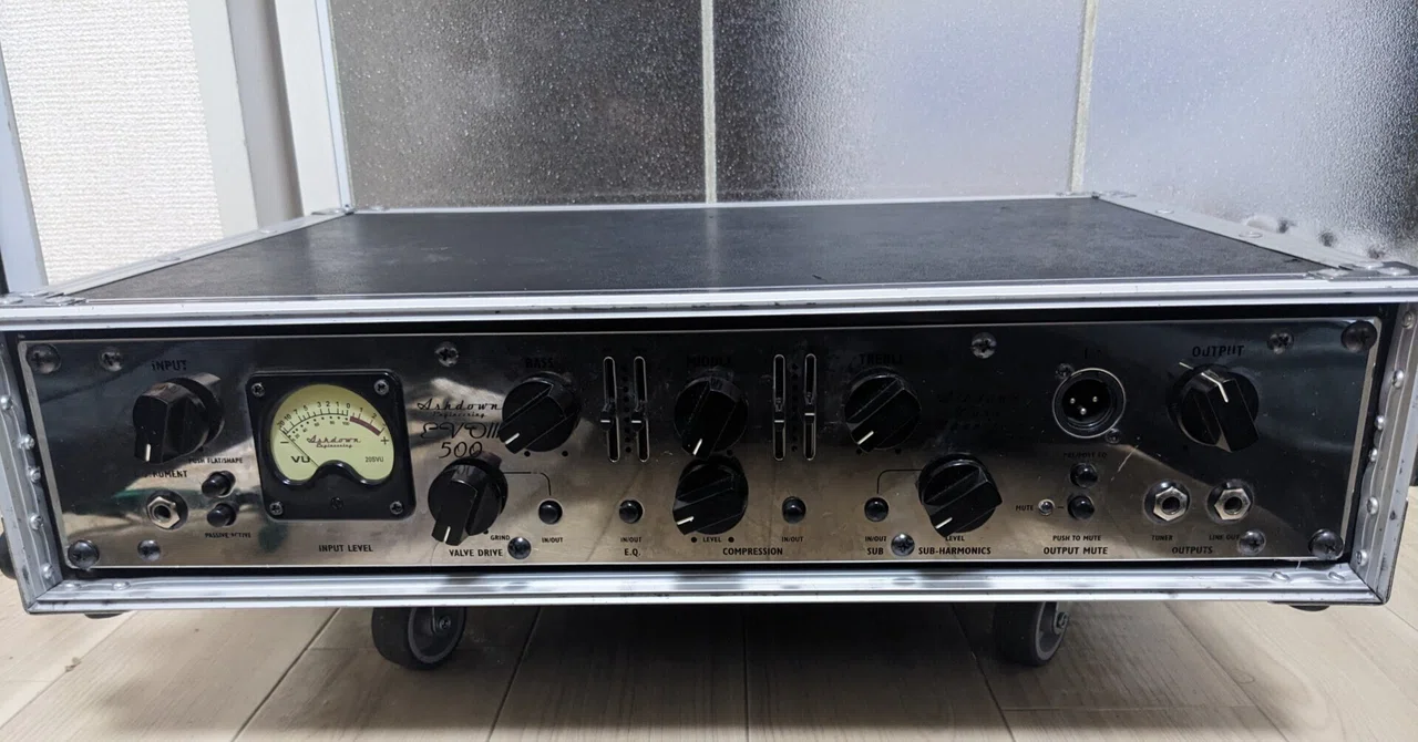 愛器紹介：Ashdown EVO III 500を本音レビュー｜ABMとRootmasterの違い