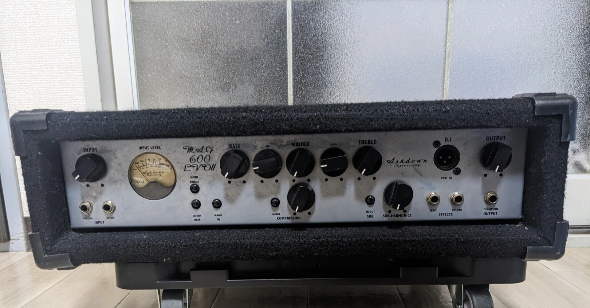 ASHDOWN MAG600 EVOⅡメンテナンス済 完動品 愛器紹介：ASHDOWN MAG600 EVOⅡレビュー｜太い低音と実戦機能、弱点