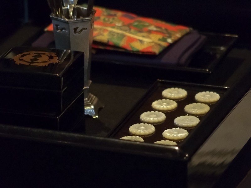 香道具志野流 十種香札銀葉盤 樹脂製 Yahoo!オークション - 香 【