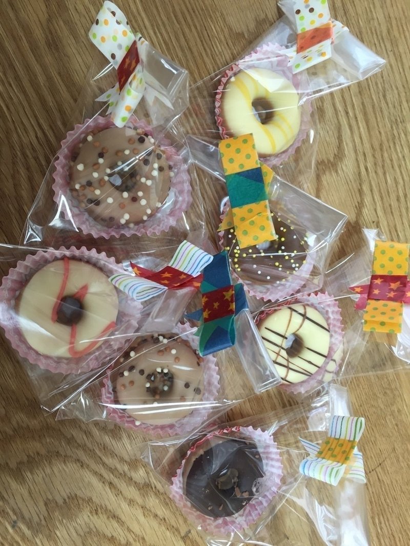 マステリボン テトラ袋のスイーツラッピング Naomi Hirayama Note マステリボン テトラ袋のスイーツラッピング Naomi Hirayama Note