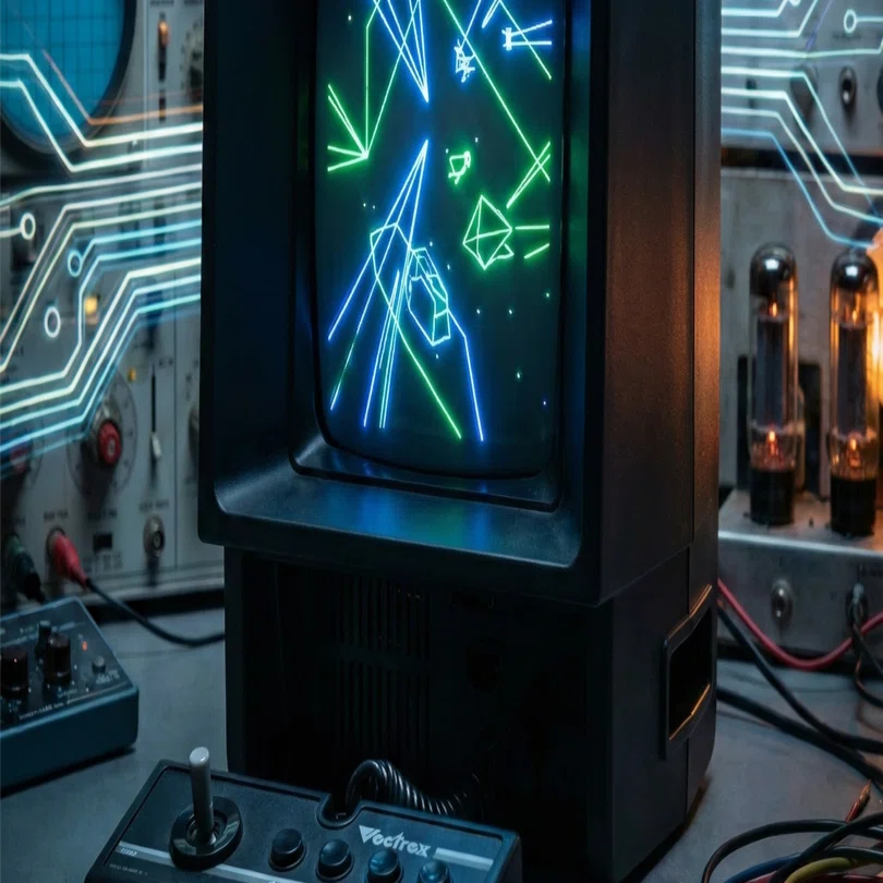 g62 孤高のベクタースキャン：光速船（Vectrex）が描いた未来と、その