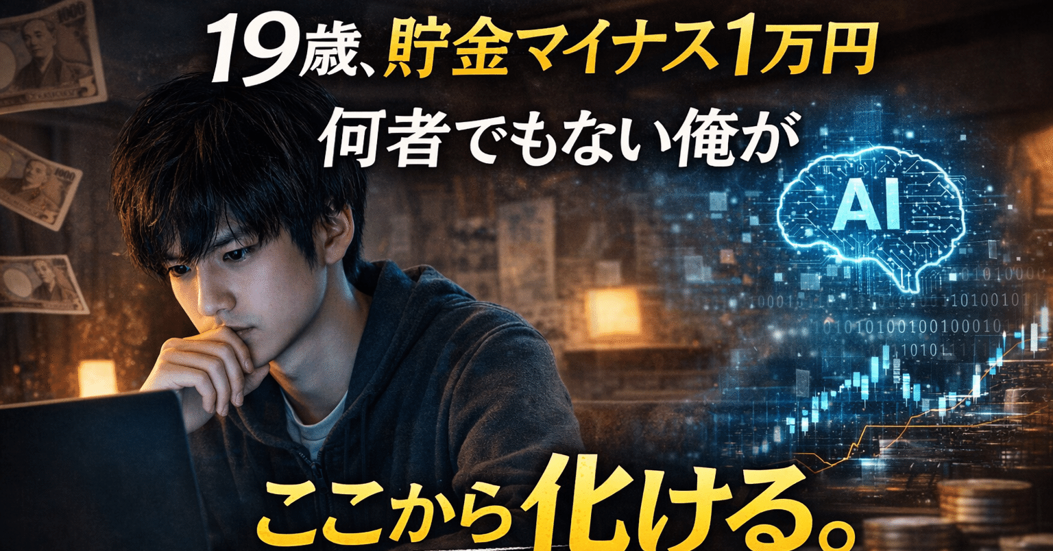 今さらだけど、自己紹介します｜ゆーさん｜19歳の逆転劇