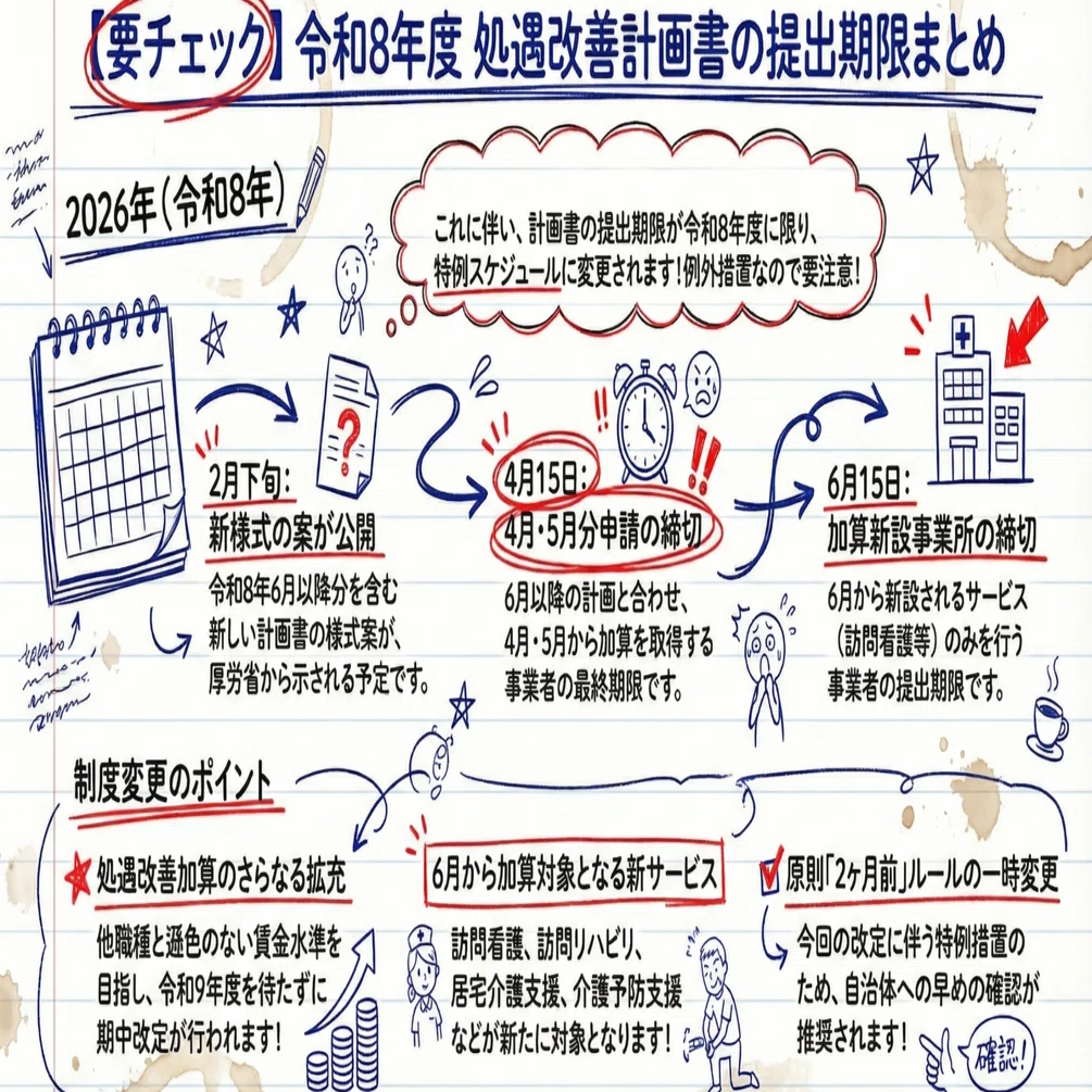 令和8年度「介護職員等処遇改善加算」の衝撃的な変更点とその全貌｜okzwh