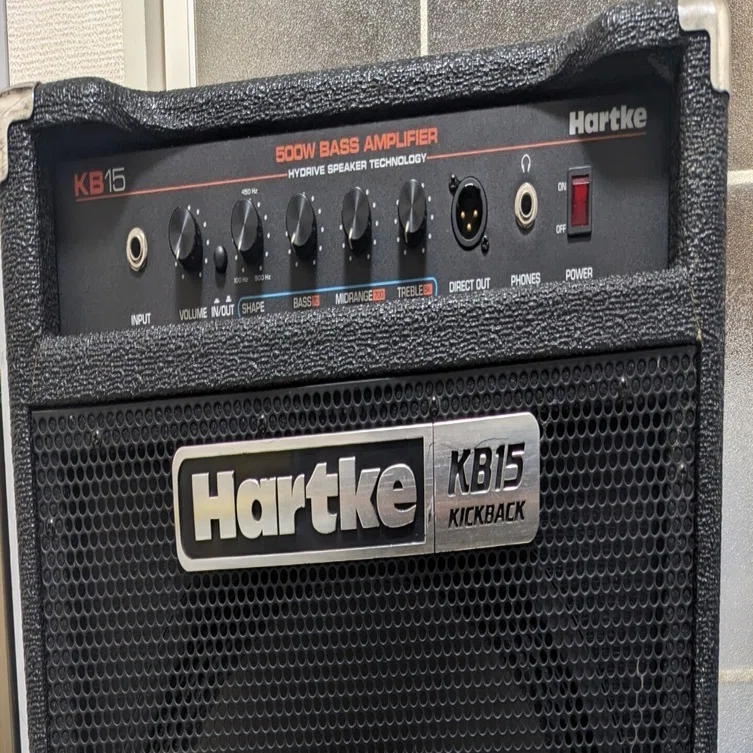 愛器紹介：Hartke KB15レビュー：15インチ“キックバック”で家練〜小箱 