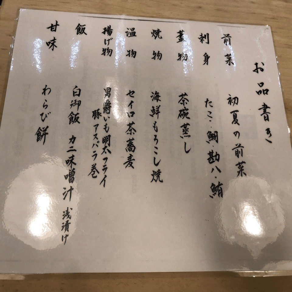グルメ紹介 1904 博多料亭稚加栄 Atsushi Nagata Note