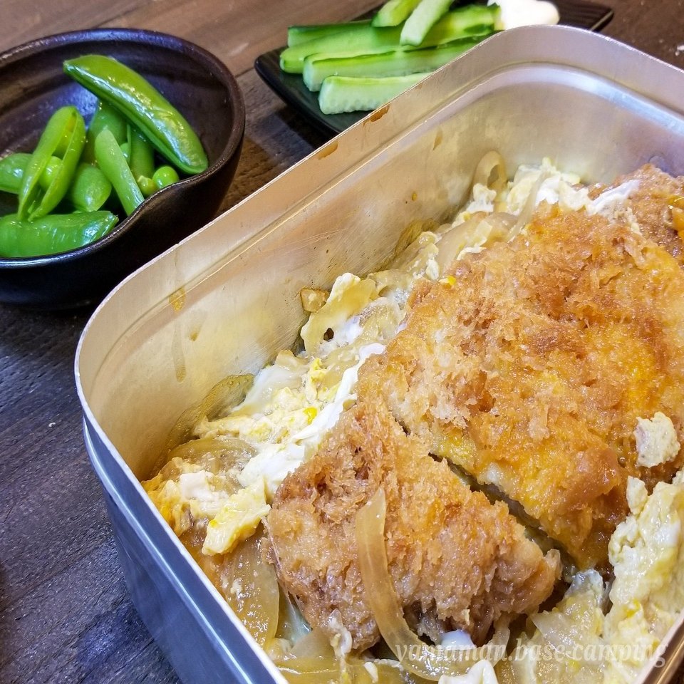 簡単飯 メスティン料理 カツ煮 Yamaman Note