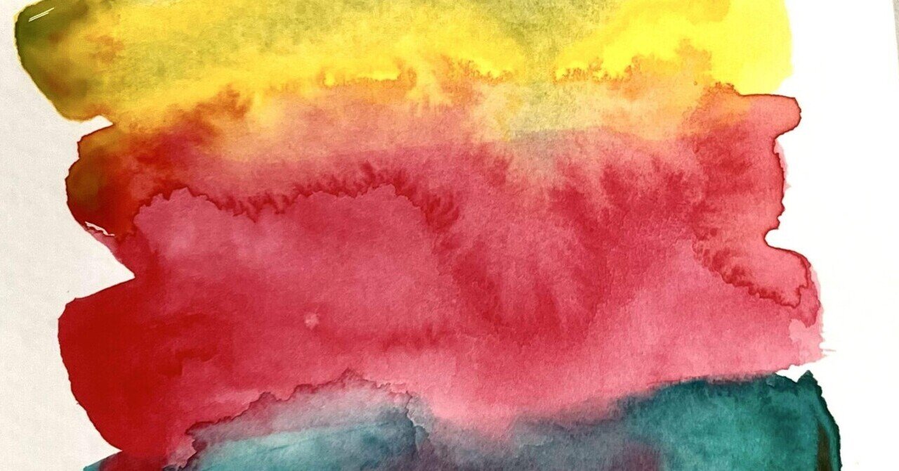 水彩画の練習｜らくぼろ