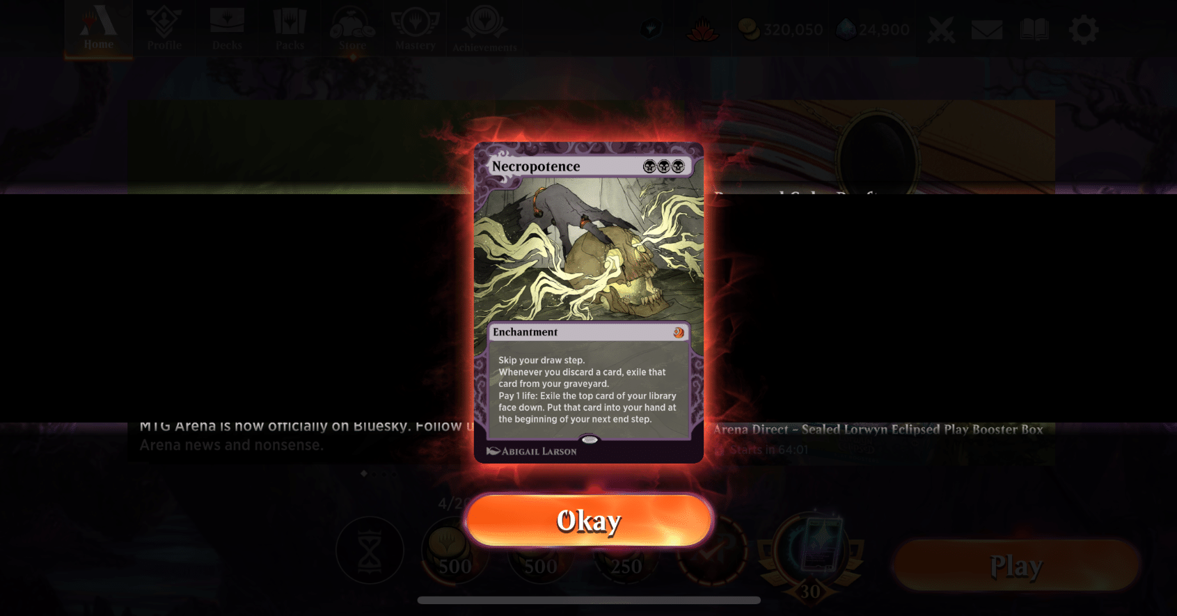 MTGアリーナ】タイムレス史上初の制限改訂、ネクロポーテンス｜Numb