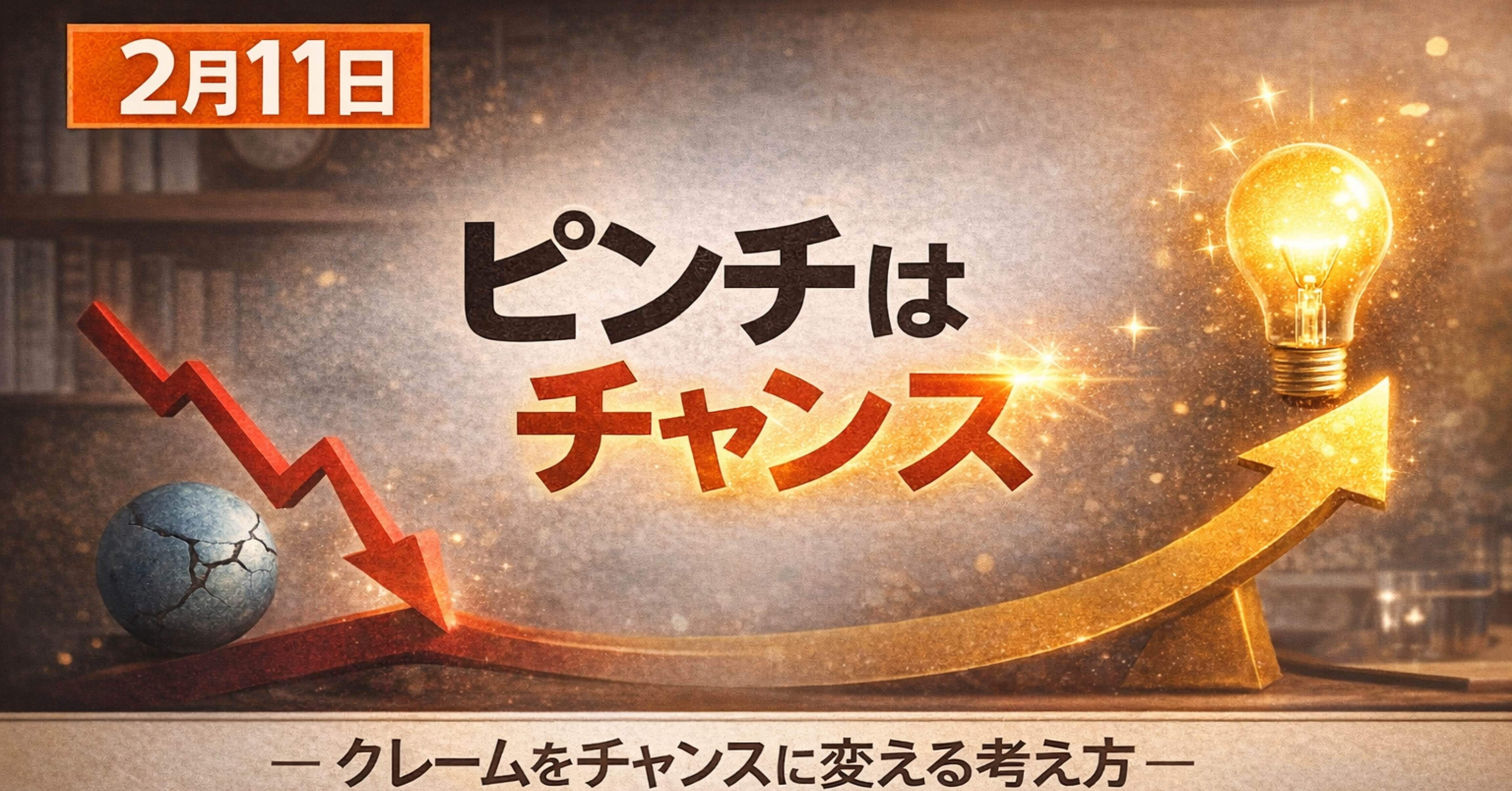 ピンチはチャンス 2月11日 #348 ピンチはチャンス｜三澤太樹/特別養護老人ホーム施設長