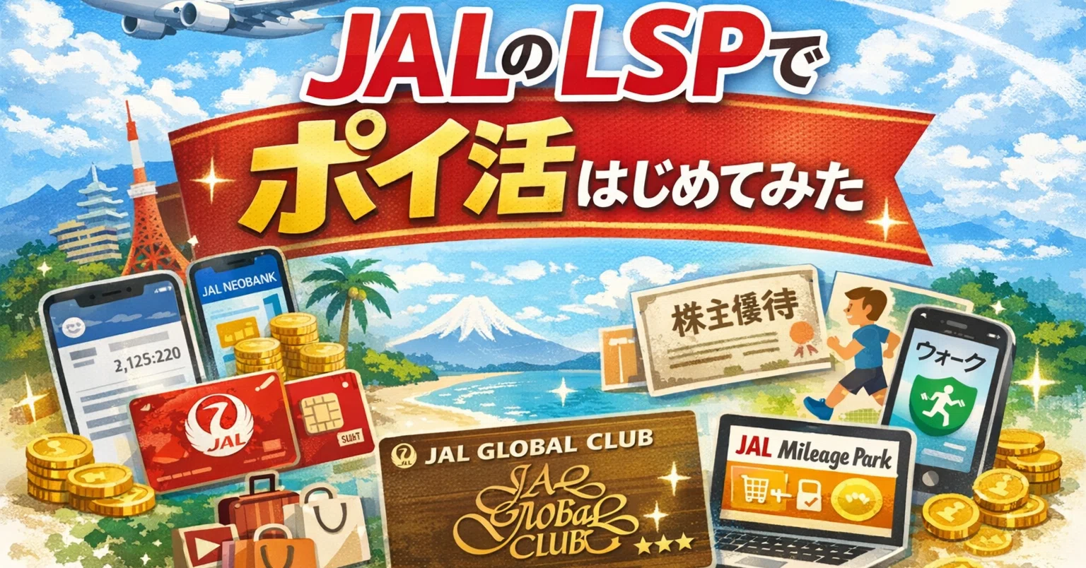 JAL Life Status ポイントの貯め方｜Torinosu
