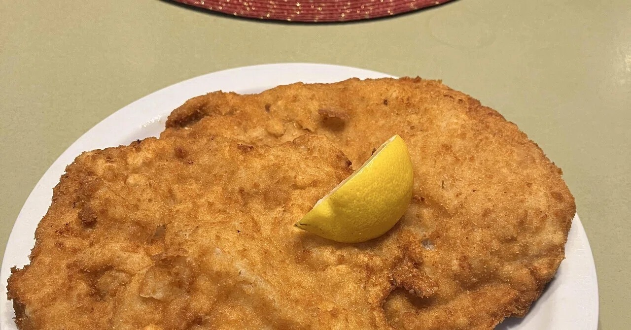 The place to go for lunch in Vienna! A Wiener Schnitzel restaurant