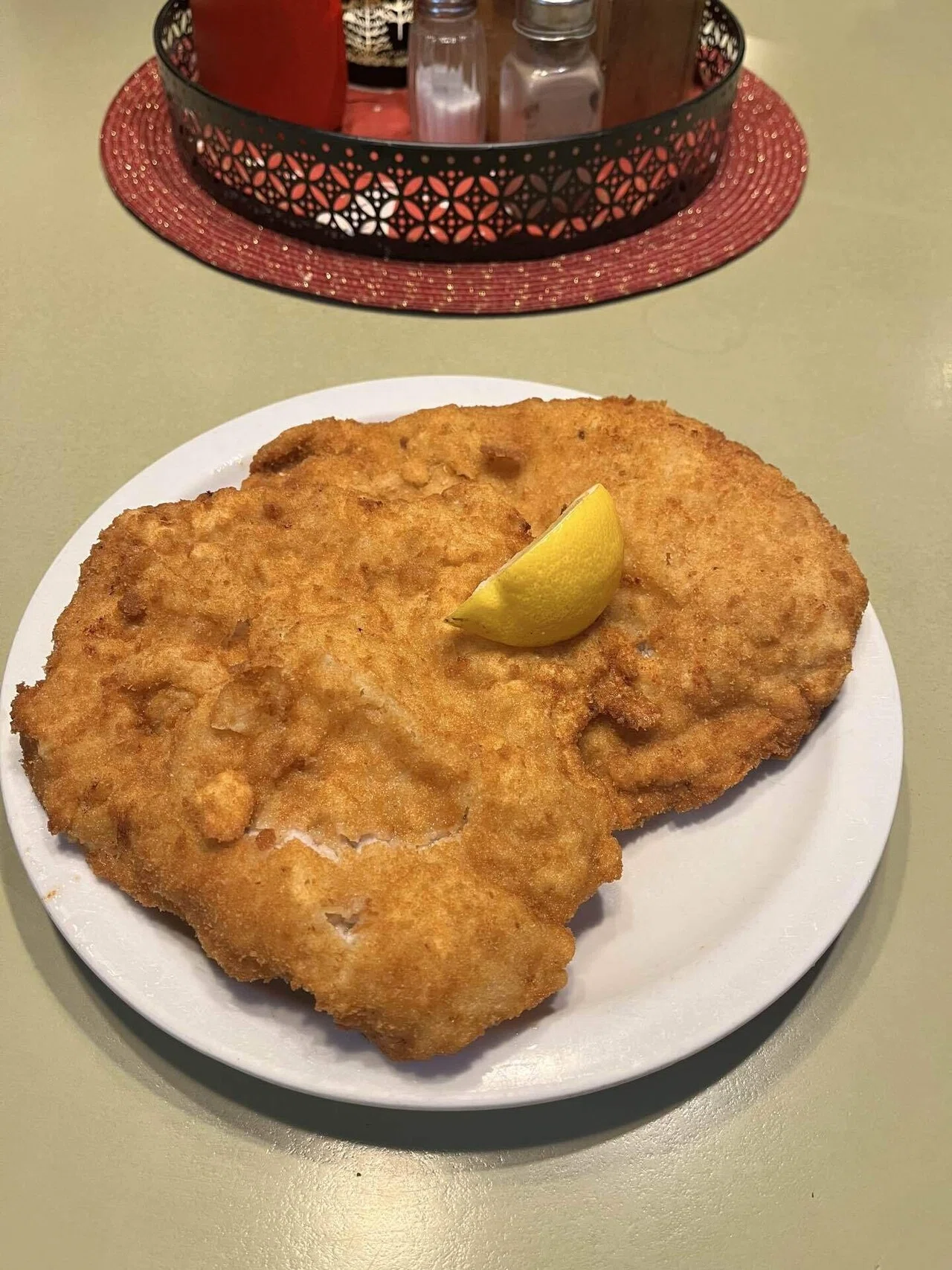 The place to go for lunch in Vienna! A Wiener Schnitzel restaurant