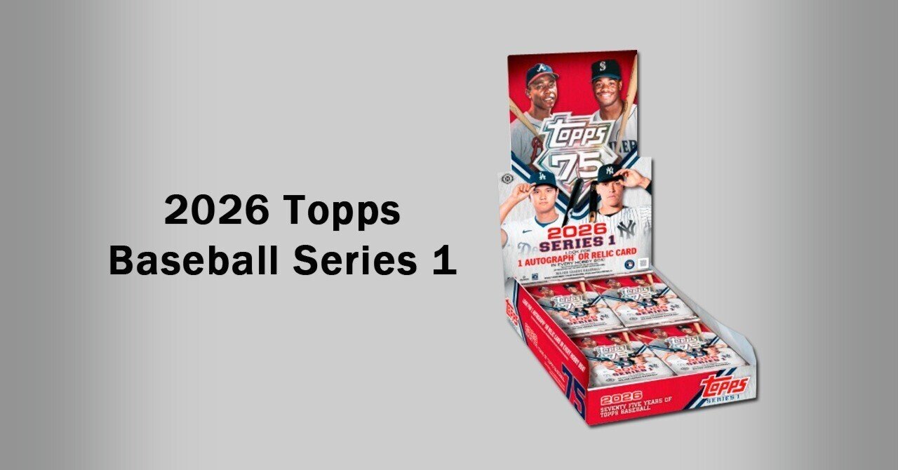 トレカ開封】Topps Baseball Series 1｜あるわんこ（DEDECO）のnote