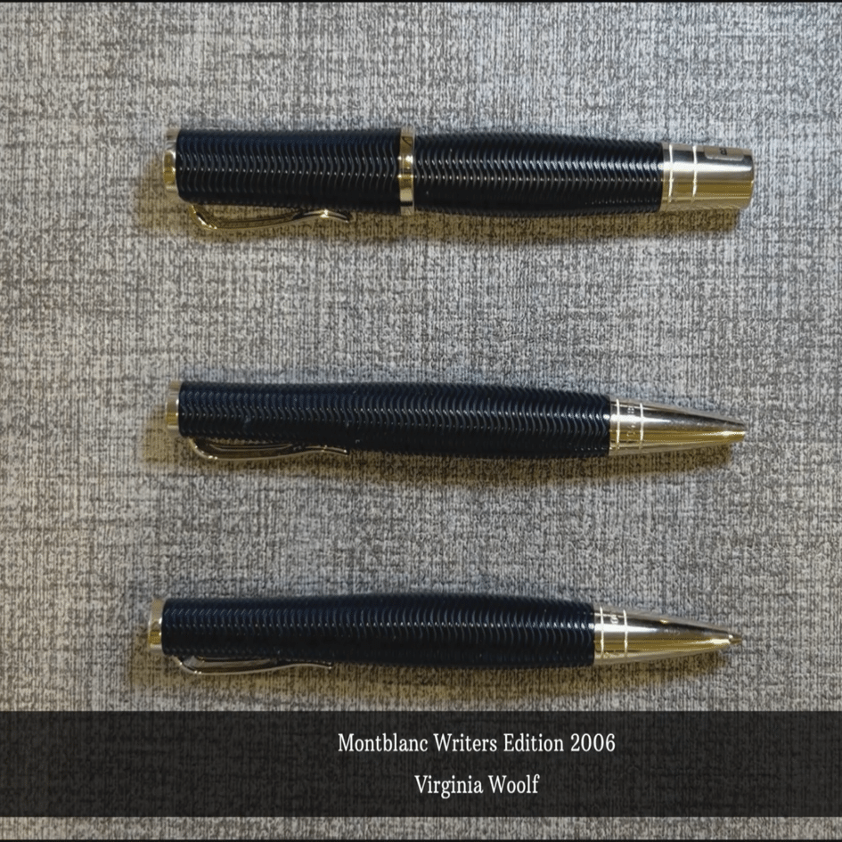 Virginia Woolf ― Montblanc 作家シリーズ｜mahiro_penstudio
