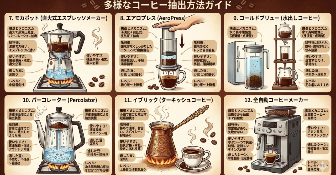 コーヒー】抽出器具完全ガイド～後半～｜りゅう