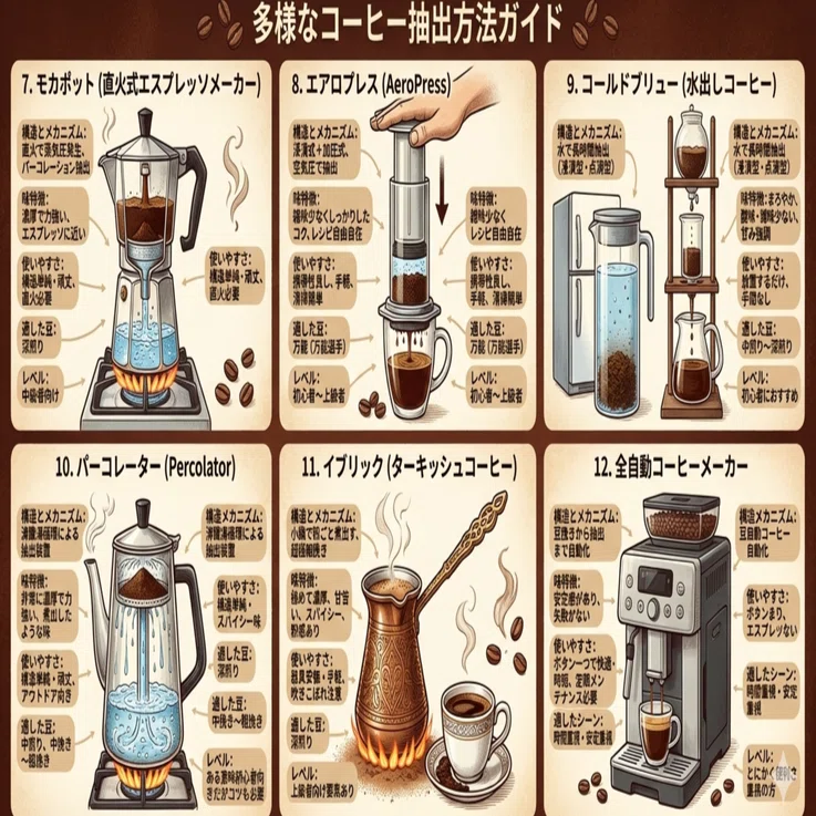 エスプレッソマシーンの必用器具 コーヒー】抽出器具完全ガイド～後半～｜りゅう