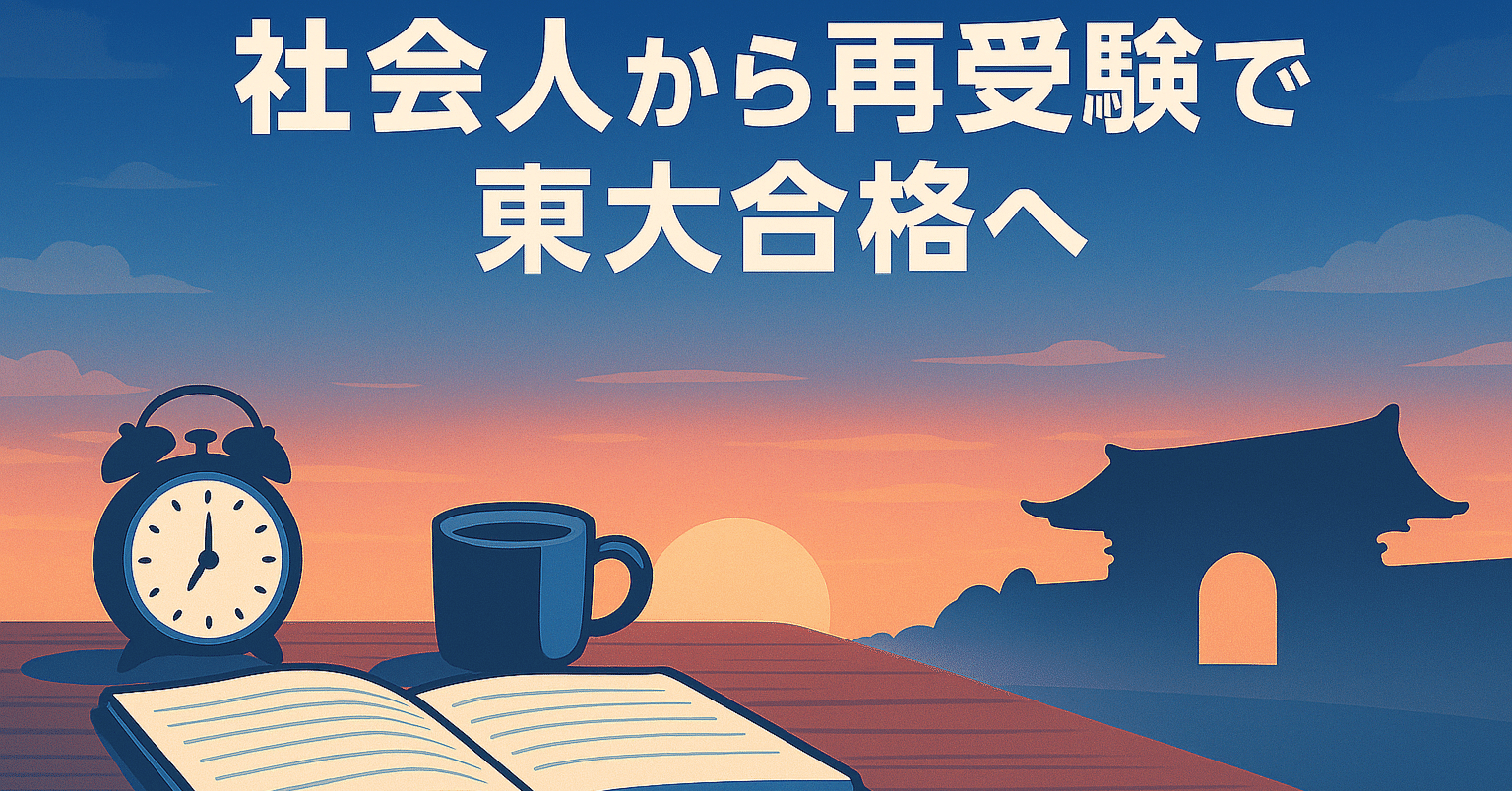 社会人から再受験で東大合格へ #23 ～ 実力調査結果から見えた、自分に