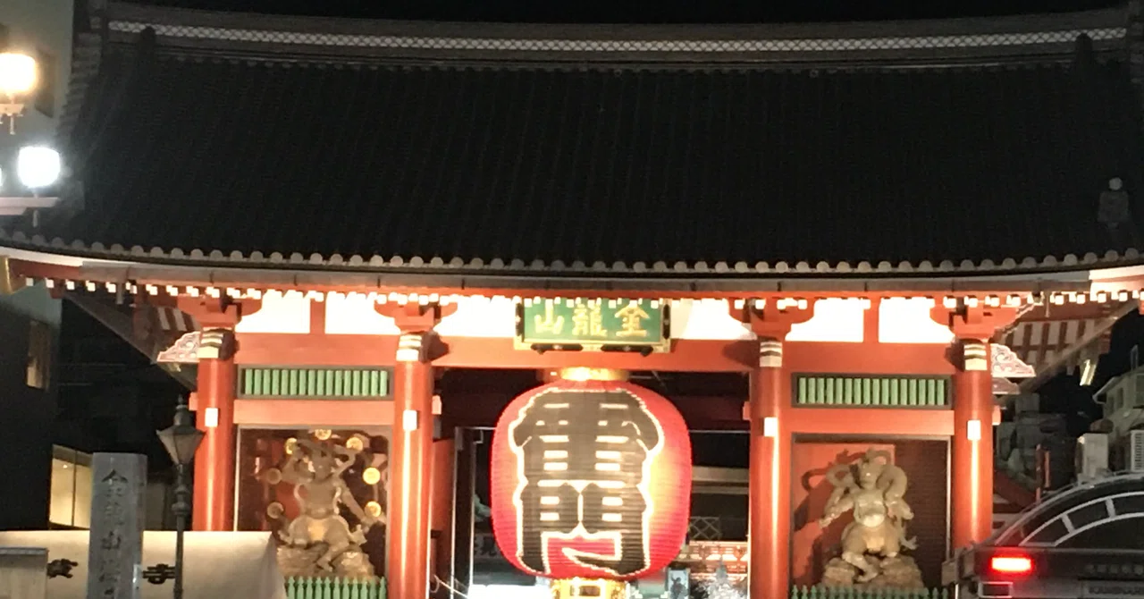 Walking through Senso-ji Temple｜つっちー@乗り鉄