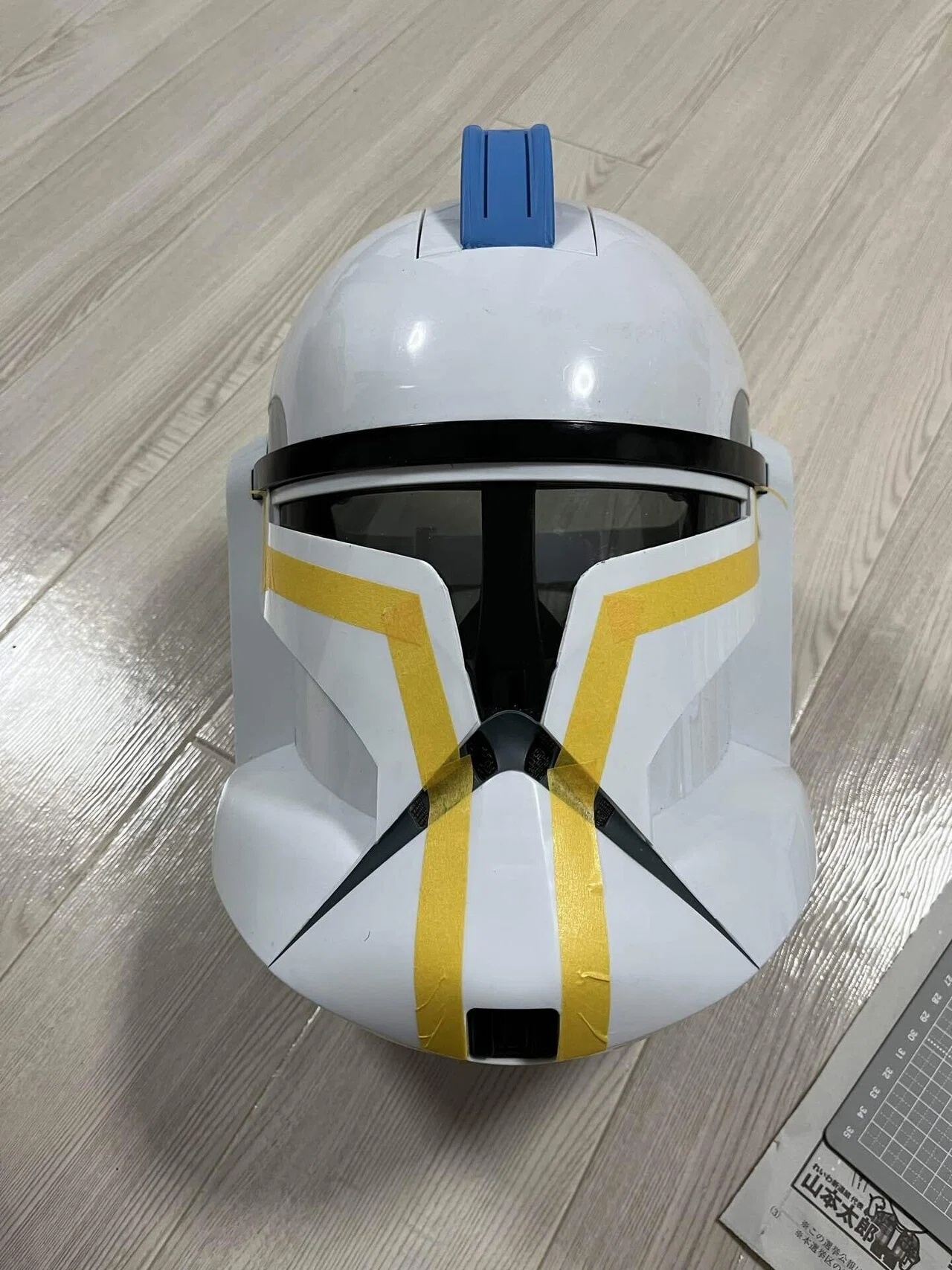 もっと簡単にクローントルーパーヘルメットを作る｜Lt.Stapes