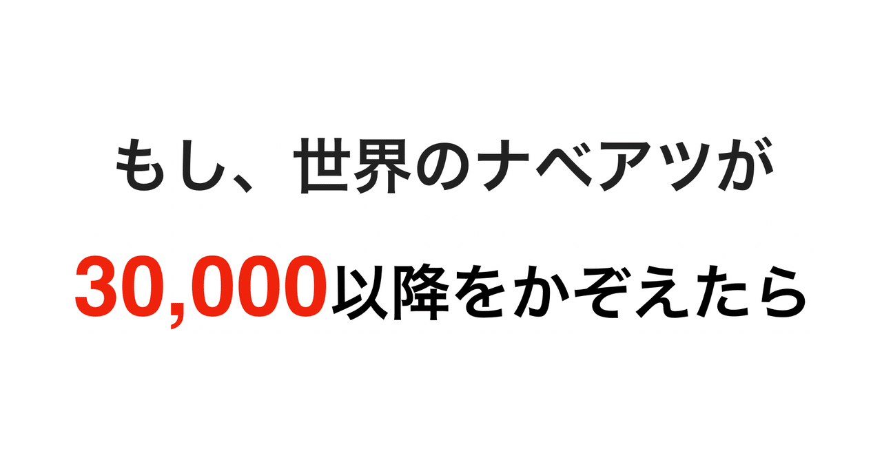もし 世界のナベアツが30 000以降をかぞえたら かろてん Note もし 世界のナベアツが30 000以降をかぞえたら かろてん Note