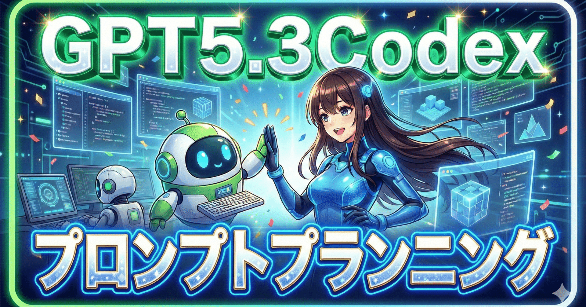 OpenAI「GPT-5.3 Codex」でガチ実践！性能を引き出す「プロンプト