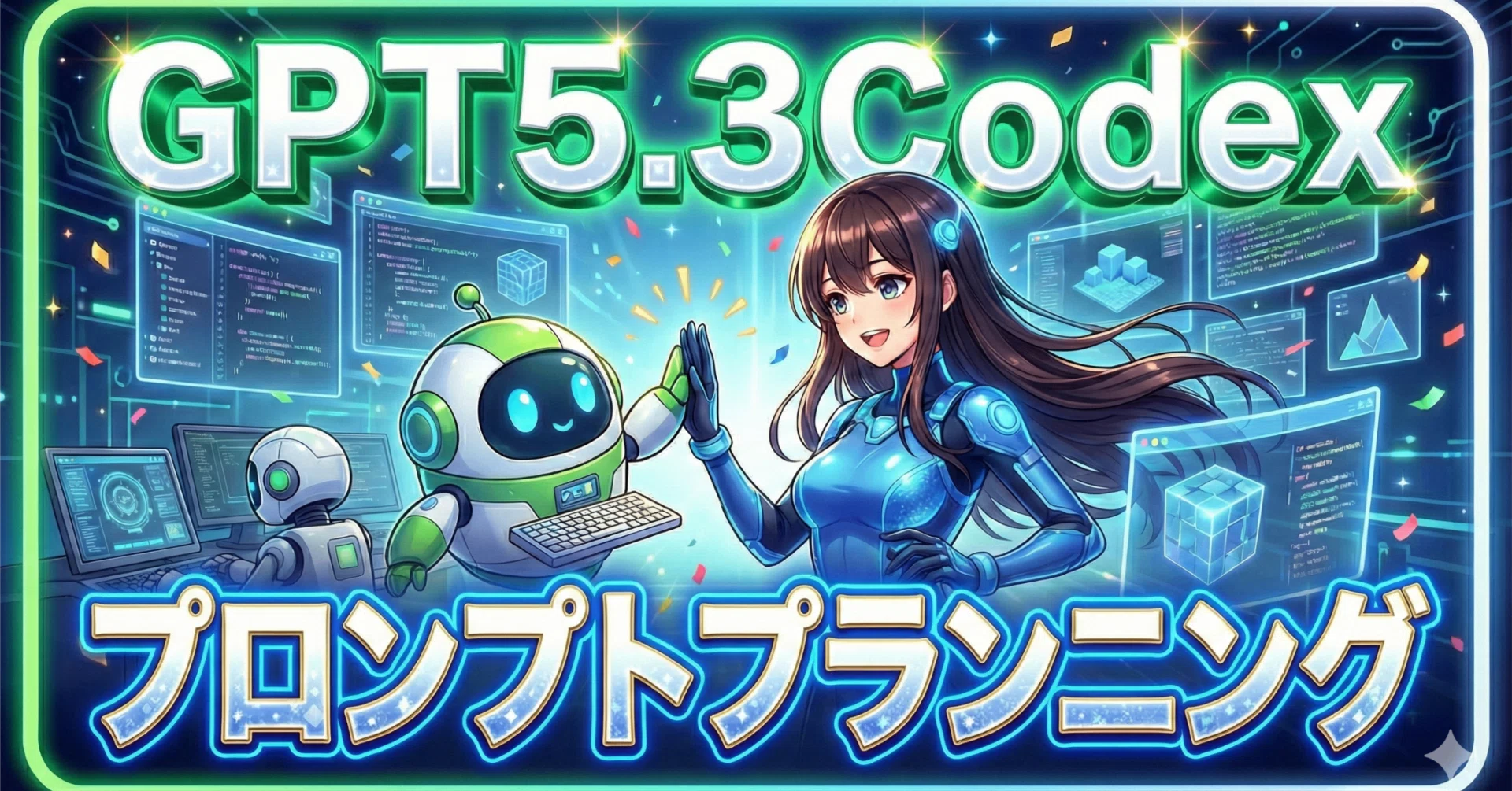 OpenAI「GPT-5.3 Codex」でガチ実践！性能を引き出す「プロンプト