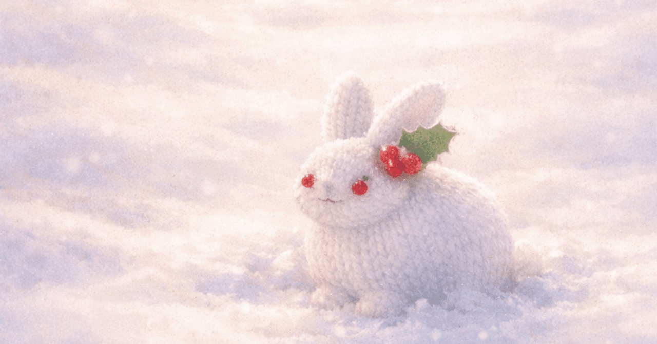雪うさぎの朝｜藤本茉莉