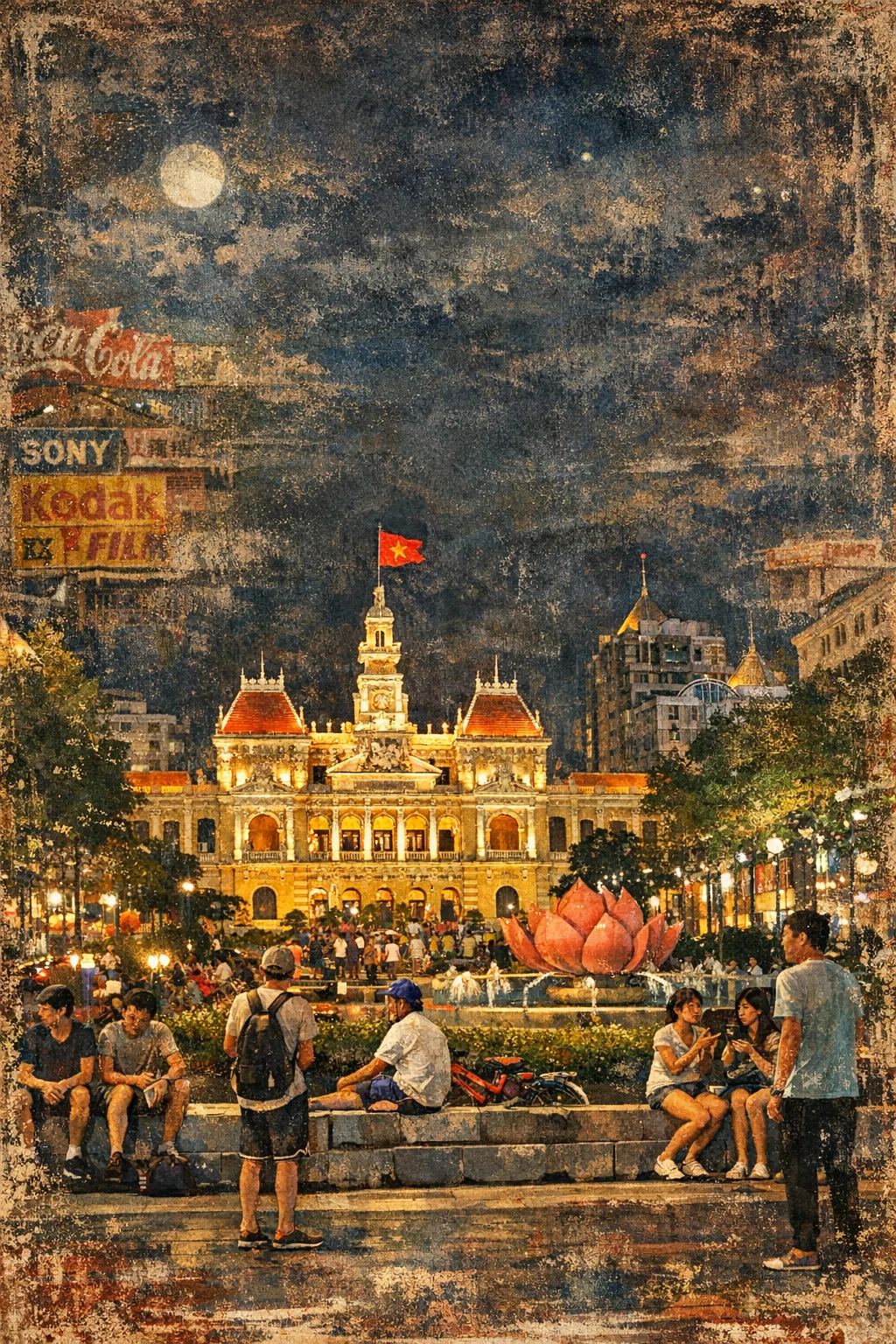 第5弾】ベトナム編2🇻🇳旅の写真を美の巨匠たちに描いてもらったら