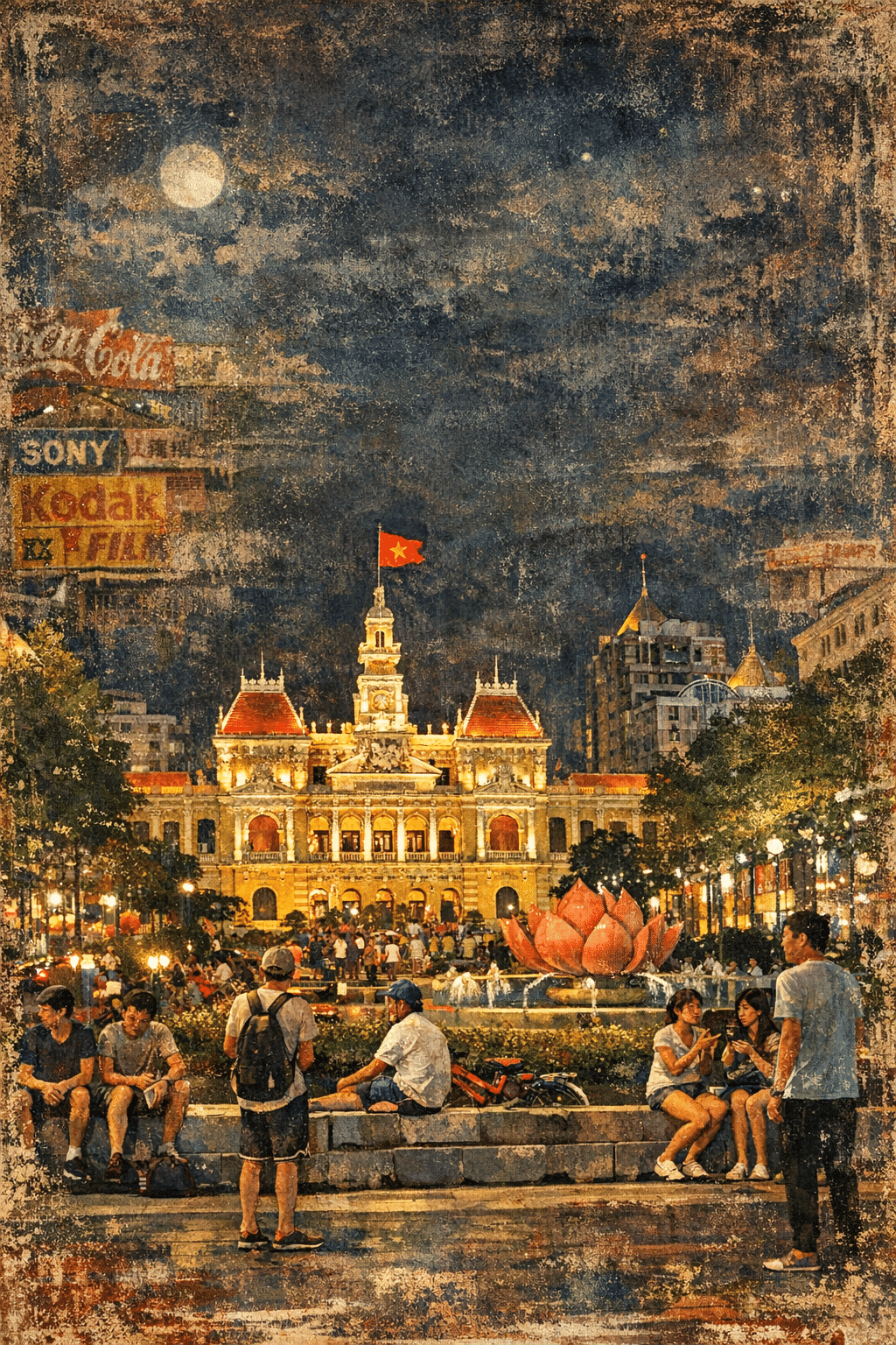 第5弾】ベトナム編2🇻🇳旅の写真を美の巨匠たちに描いてもらったら