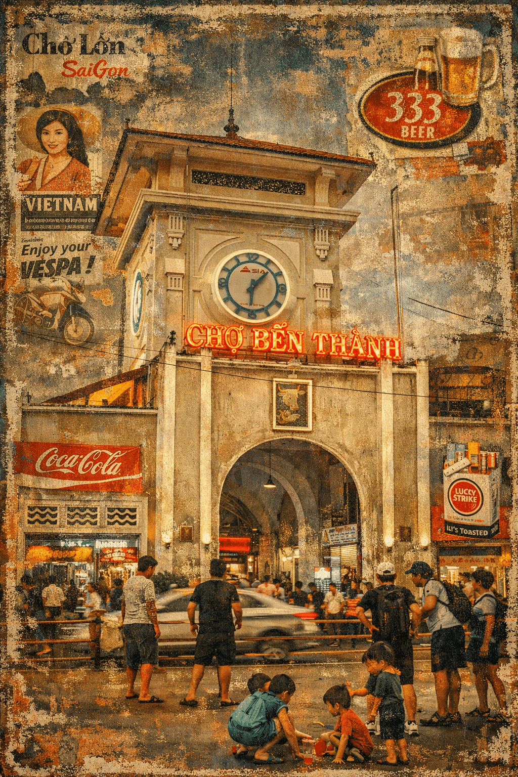 第5弾】ベトナム編2🇻🇳旅の写真を美の巨匠たちに描いてもらったら