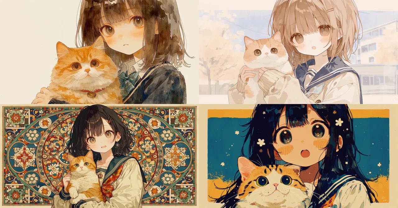 Midjourney niji7で試す!アート系画風10選【比較画像付き】｜miyo_ai_note