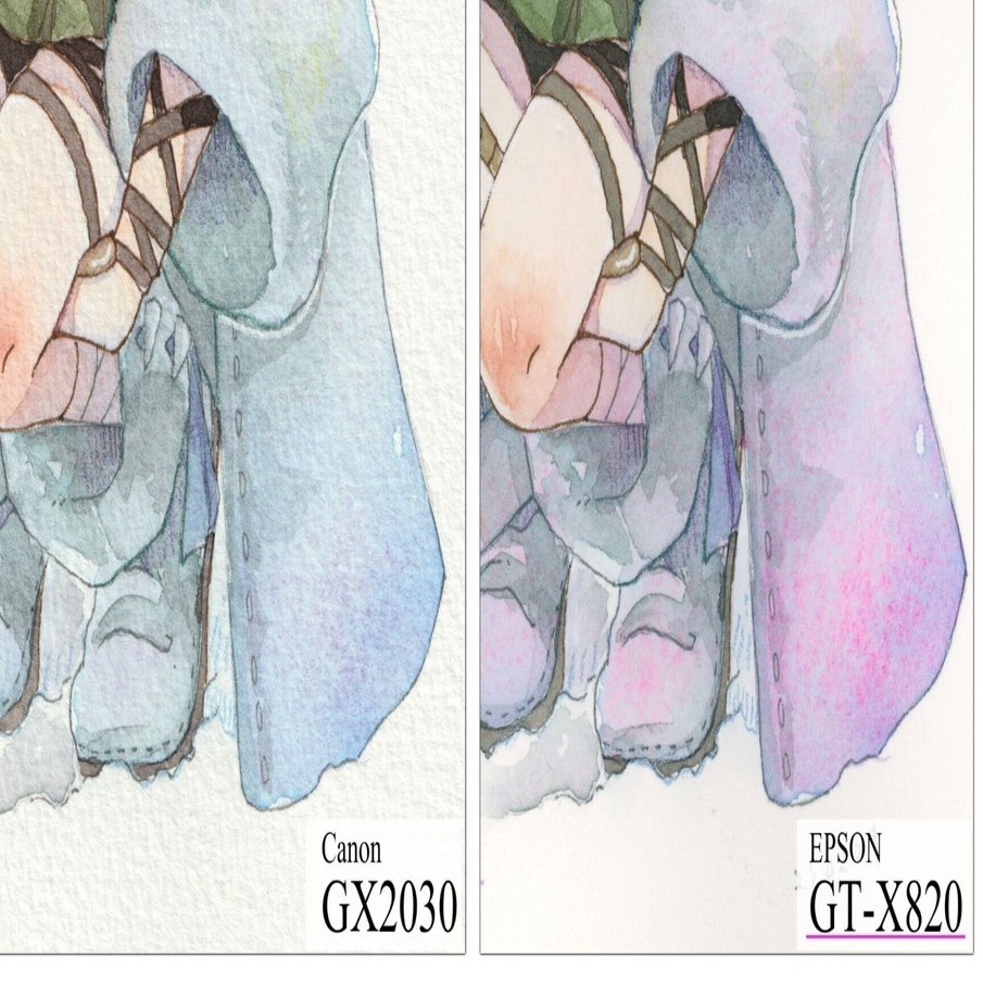 CCDスキャナは蛍光色にも強い！｜(ツ)