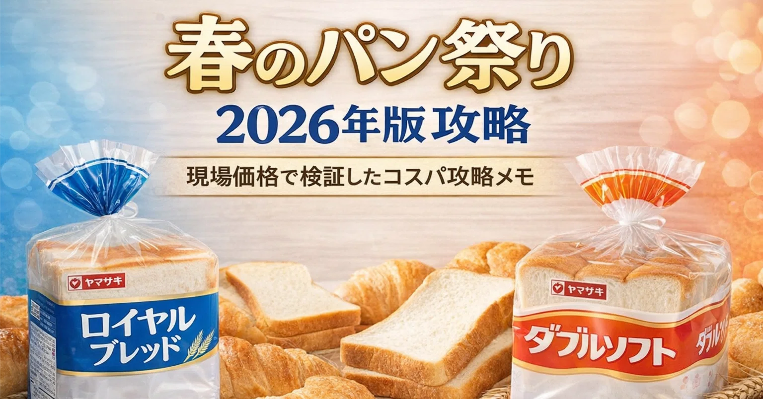 保存用｜2026年版】ヤマザキ春のパン祭り｜現場価格で検証したコスパ