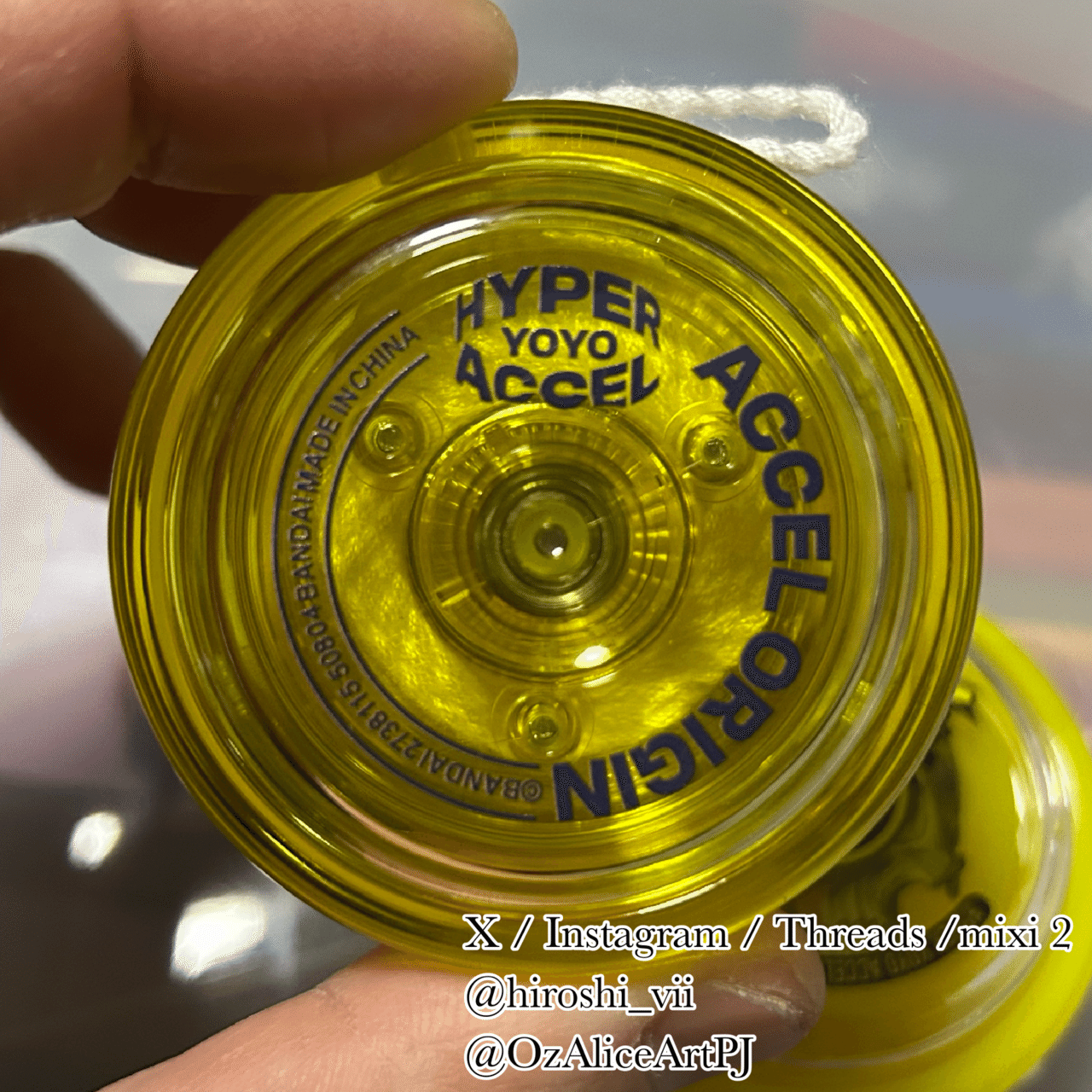 100円のHYPER YOYOを買った⭐︎｜七瀬 ギル／hiroshi(-'u'-)ｷﾗｷﾗﾘ