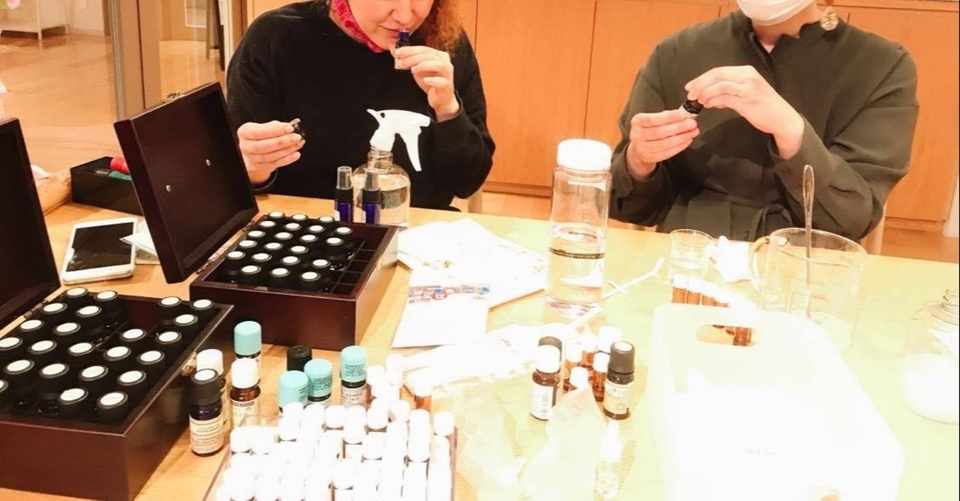 マナシェア中目黒 三軒茶屋 アロマシェア 抗菌 抗ウィルススプレー ジェルの作り方 マナ Note