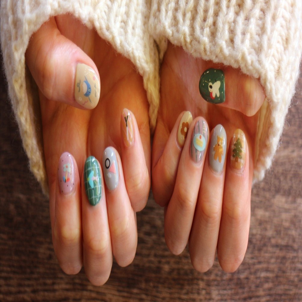 🌷New item ネイルシール🌷（紙博神戸にて先行発売）｜表現社 cozyca