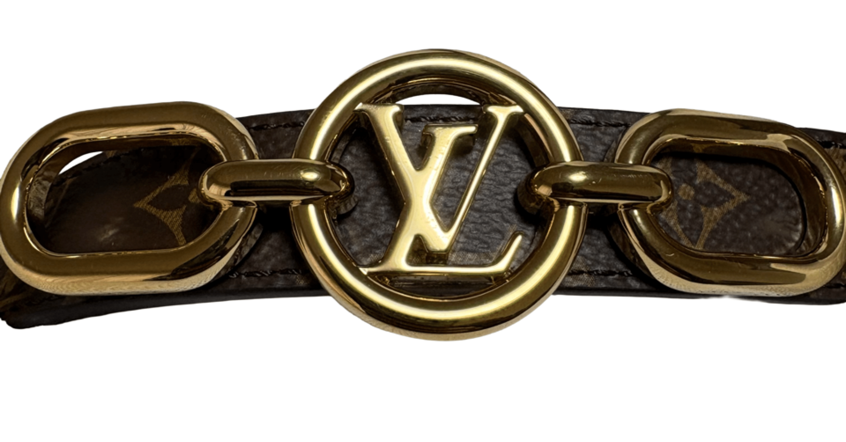 Sランク】LOUIS VUITTON ルイ・ヴィトン ベルト・LV サークル プライム