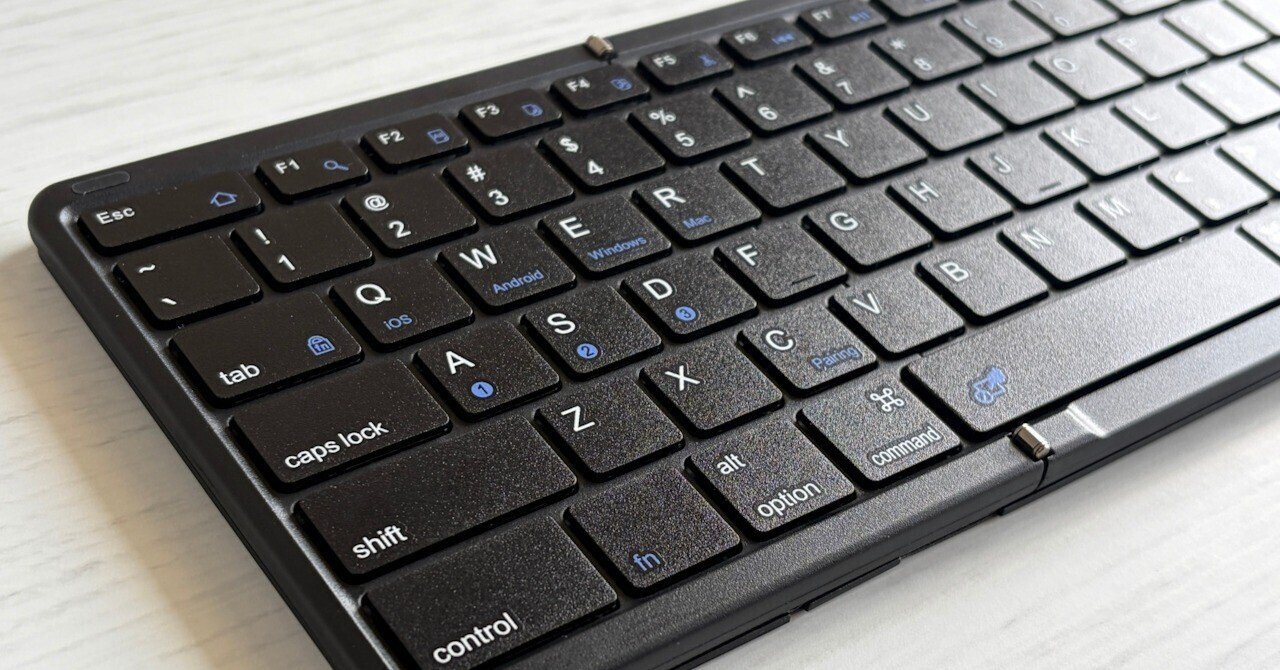 Omikamo 折り畳み式キーボード｜iPad miniのお供に携帯性は抜群｜AIKE