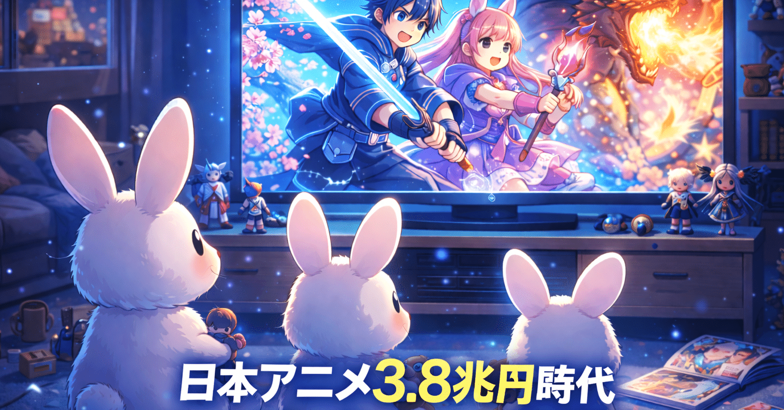 日本アニメ3.8兆円時代：キャラクターグッズで広がる世界市場の攻め方