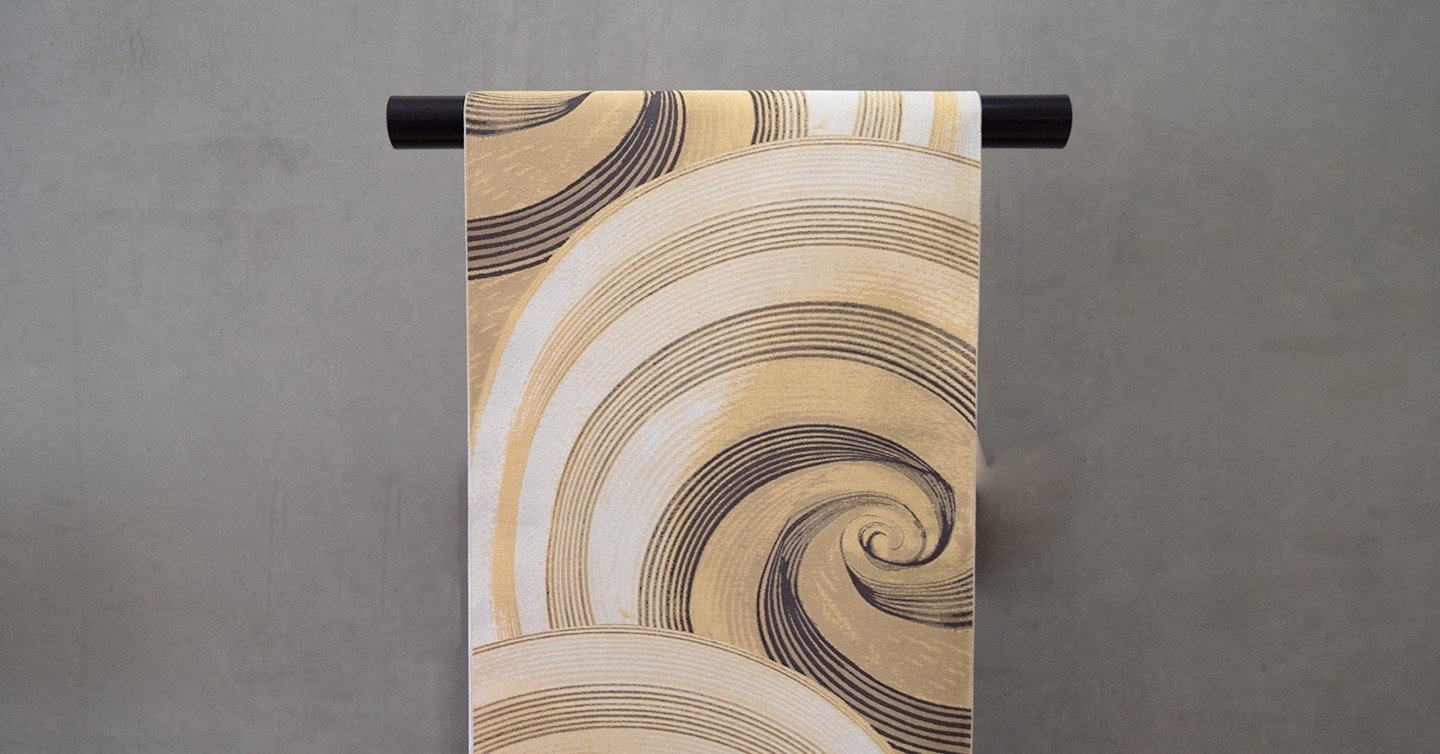 作楽＃15 渦巻き／紹巴織｜senpukuya5