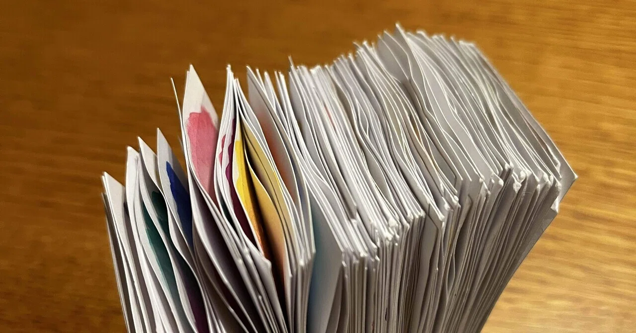 Giving my daughter a letter almost every day｜彩田わにこ