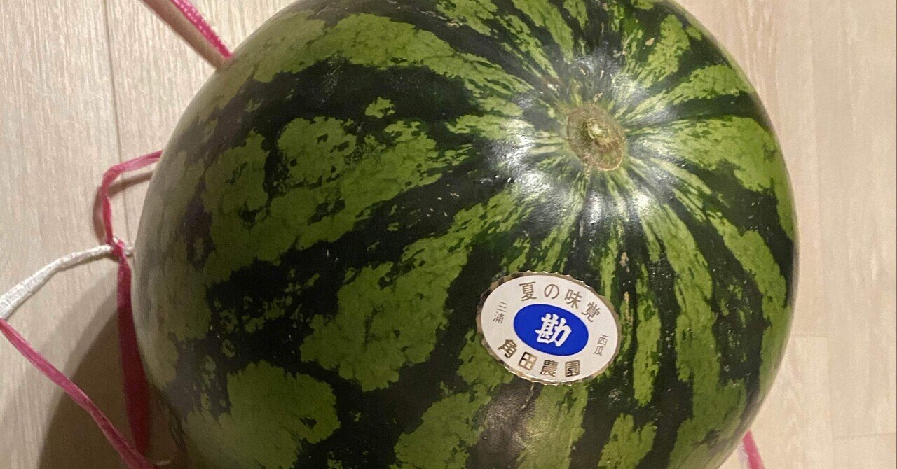 去年のNo．1🍉｜スイカマニア🍉