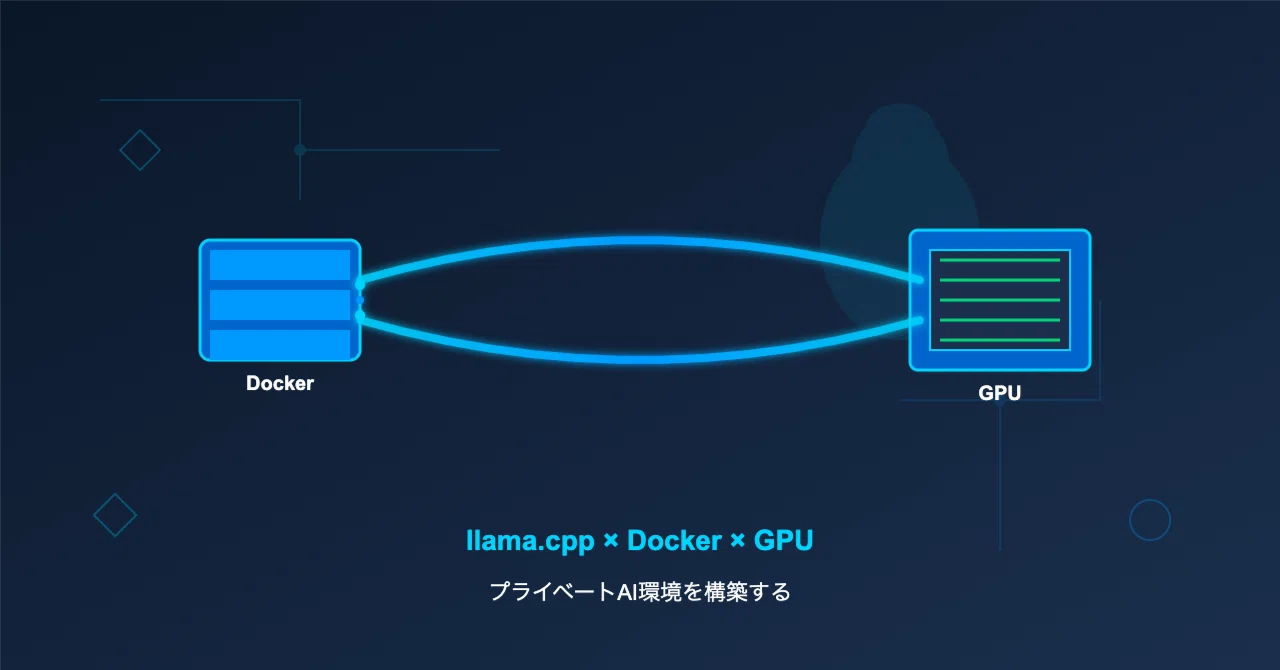 DockerとGPUで実現するローカルLLM環境──llama.cppで始めるプライベートAI|アルクト