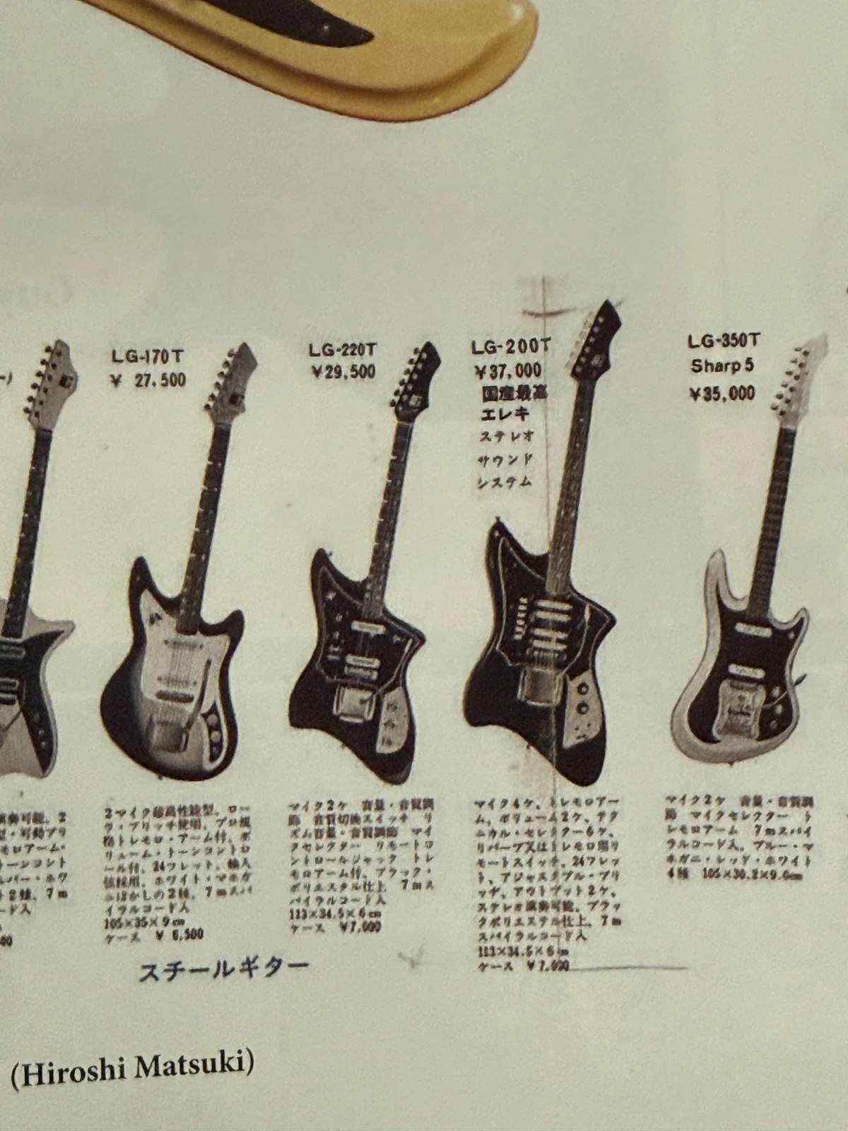 Guyatone LG-220t 1967｜backyardguitars_b.j