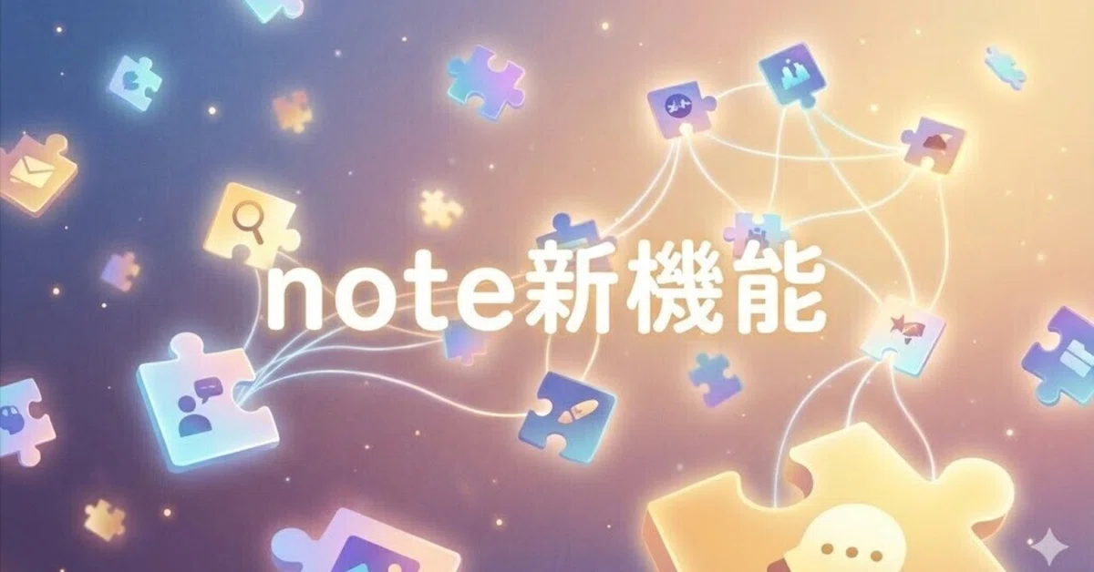 [New note feature] Toward an era where 