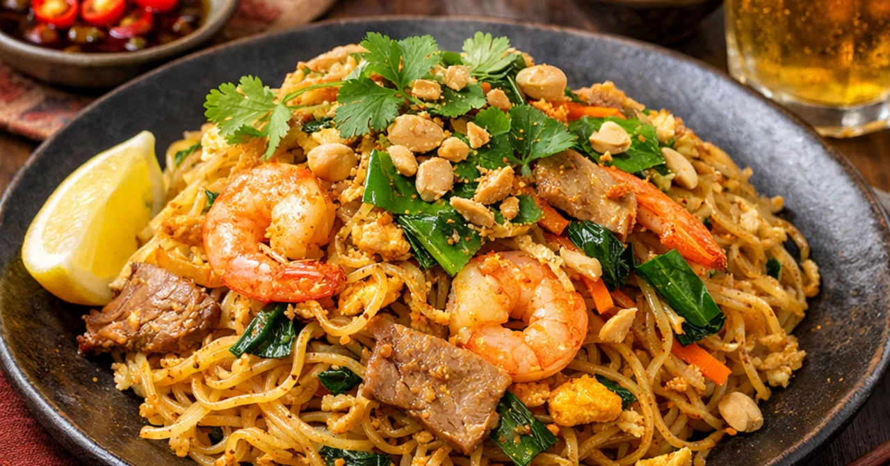 🌶️ Asian Spice Stir-Fried Rice Vermicelli｜コモやん